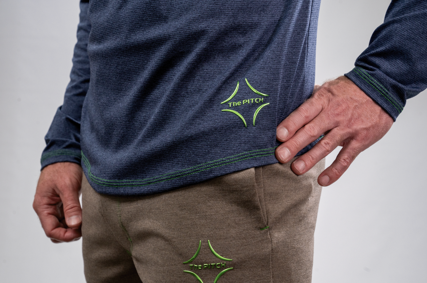 RABONA Long Sleeve Crew Neck Shirt