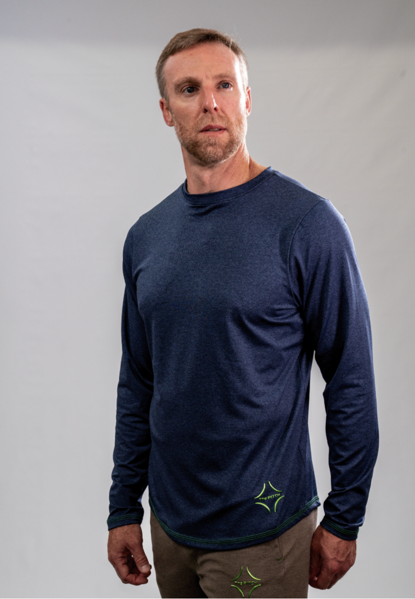 RABONA Long Sleeve Crew Neck Shirt